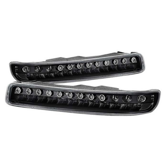 ( Akkon ) GMC Sierra 99-06  ( Don‘t fit Denali Model )  / Yukon 00-06 ( Don‘t fit Denali Model ) Full LED Bumper Lights  - Black