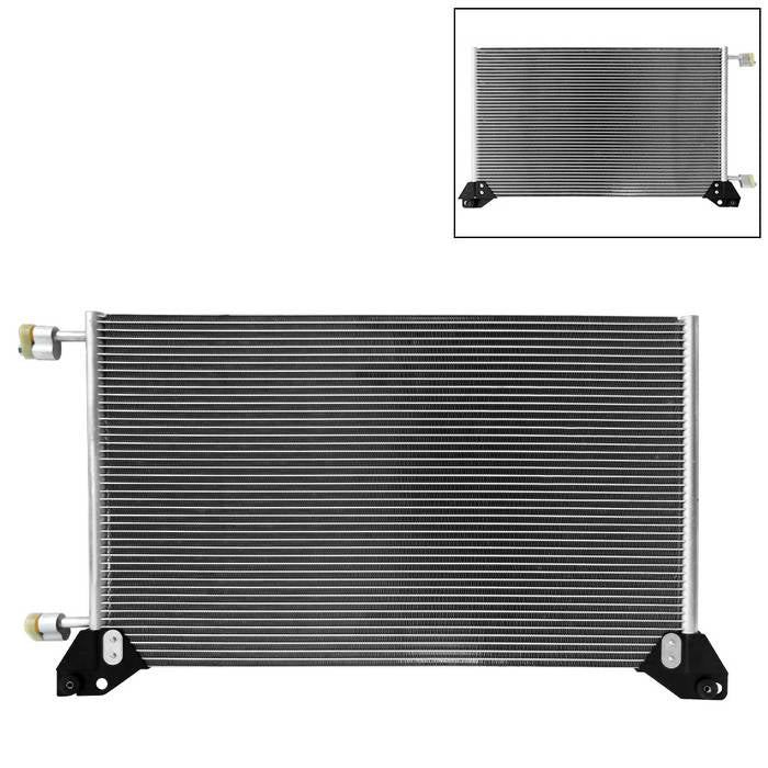 ( xTune ) A/C Condenser For Chevy Silverado 99-13 / Avalanche 02-13 / Cadillac Escalade 02-14 / GMC Sierra 99-13 / Yukon 00-14 / Hummer H1 02-06 / H2 03-09 GM3030162
