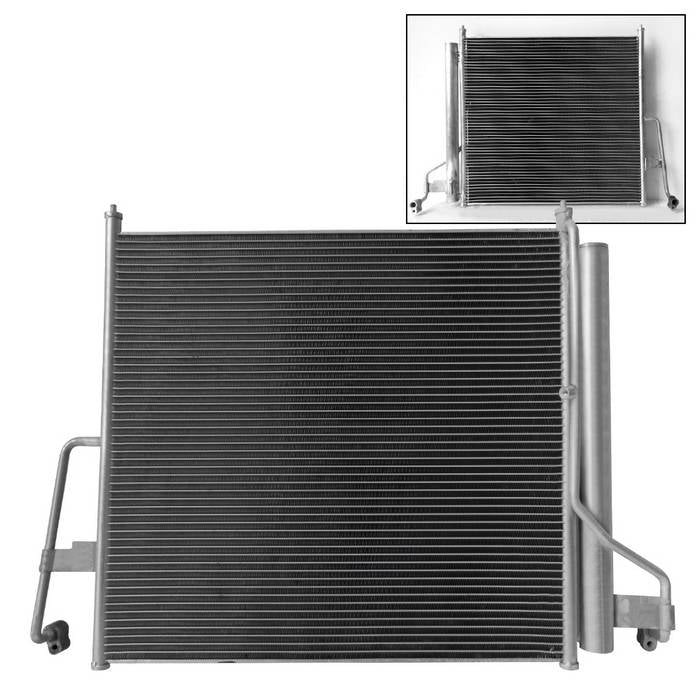 ( xTune ) A/C Condenser For Nissan Armada Titan 04-15 / Pathfinder 2004 / Infiniti QX56 04-10