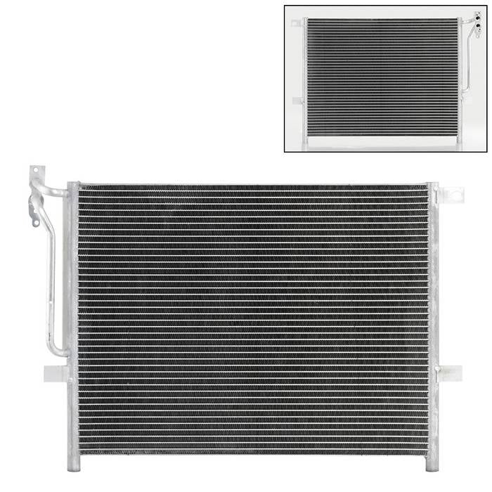 ( xTune ) A/C Condenser For 99-06 BMW 3-Series/03-08 Z4 AC Condenser DPI 4994