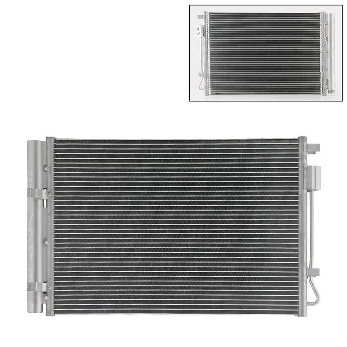 ( xTune ) A/C Condenser For 12-13 Hyundai Accent/12 Kia Rio AC Condenser DPI 3979