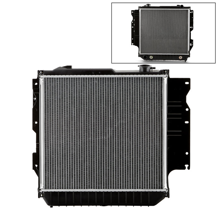 Jeep 87-06 Wrangler Base Islander Renegade 2.5 4.0 4.2 L6 DPI 1682 Radiator DPI 1682