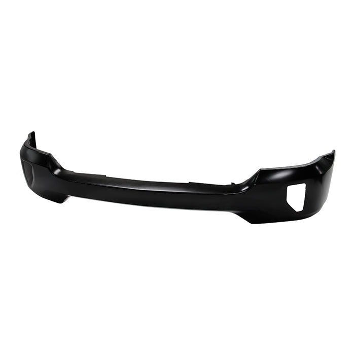 Chevy Silverado 1500 16-18 / Silverado 1500LD 19 Bumper Face Bar w/ Fog Lamp Holds; w/o Parking Aid Sensors; Black (Compatible w/ Impact Bar Skid Plate Models Only)