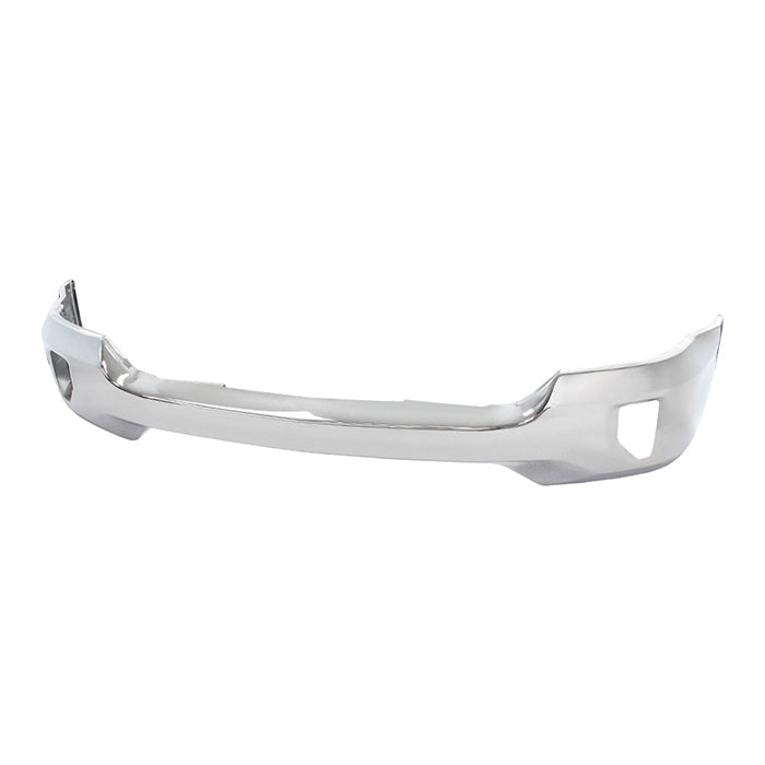 Chevy Silverado 1500 16-18 / Silverado 1500LD 19 Bumper Face Bar w/ Fog Lamp Holds; w/o Parking Aid Sensors; Chrome (Compatible w/ Impact Bar Skid Plate Models Only)