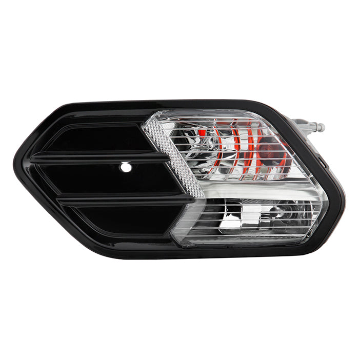 ( OE ) Ford Escape 17-19 Parking Lights w/Fog Light & Cover FO2520194 ( Compatible with Fog Lamp Model Only ) - Signal-7440NA(Included) ; Fog-H11(Included) - OE Left