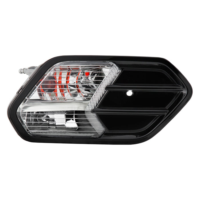 ( OE ) Ford Escape 17-19 Parking Lights w/Fog Light & Cover FO2521194 ( Compatible with Fog Lamp Model Only ) - Signal-7440NA(Included) ; Fog-H11(Included) - OE Right