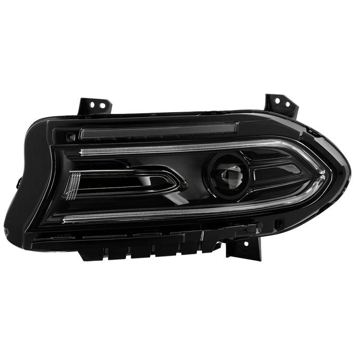 ( POE ) Dodge Charger 22-23 (Only Fit 2022-23  SET can Fit 2015-2021) Full LED w/DRL SwitchBack Signal Projector Headlight - OE Left