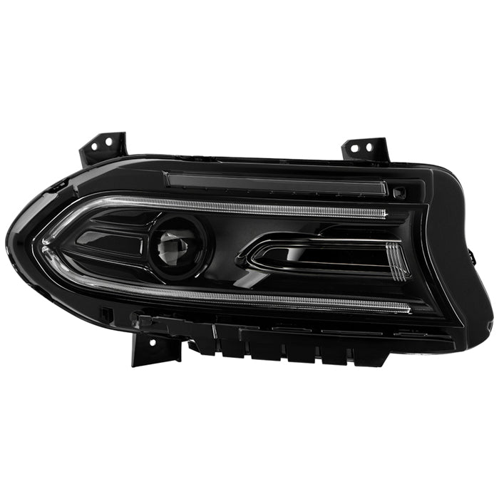( POE ) Dodge Charger 22-23 (Only Fit 2022-23  SET can Fit 2015-2021) Full LED w/DRL SwitchBack Signal Projector Headlight - OE Right