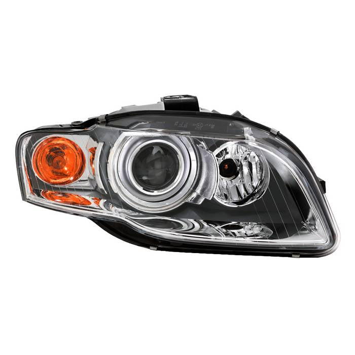( OE ) Audi A4 / S4 06-08 Xenon HID Models Only (Do Not Fit Halogen Models ) Passenger Side Headlights - Low Beam-D1S(Not Included) ; High Beam-P21W(Included) ; Signal-PY21W(Included) - OEM Right