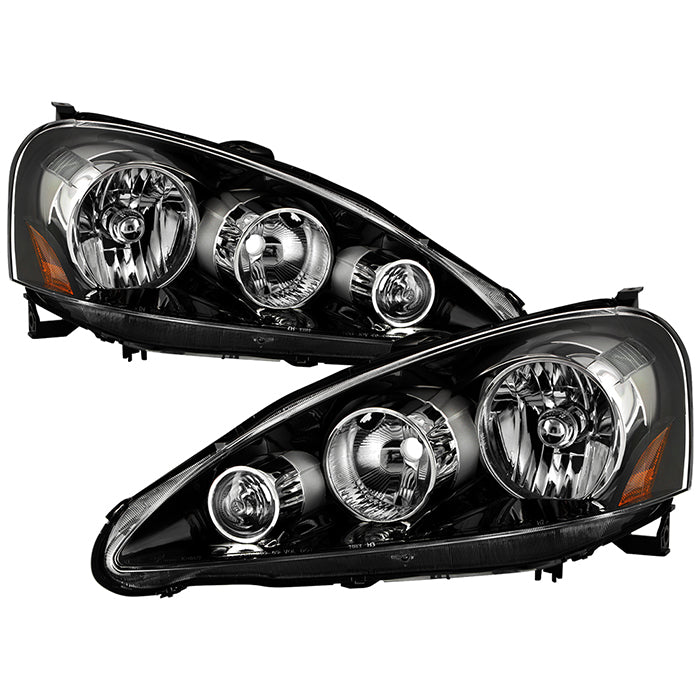( Akkon ) Acura RSX 2005-2006 OEM Style headlights -Black