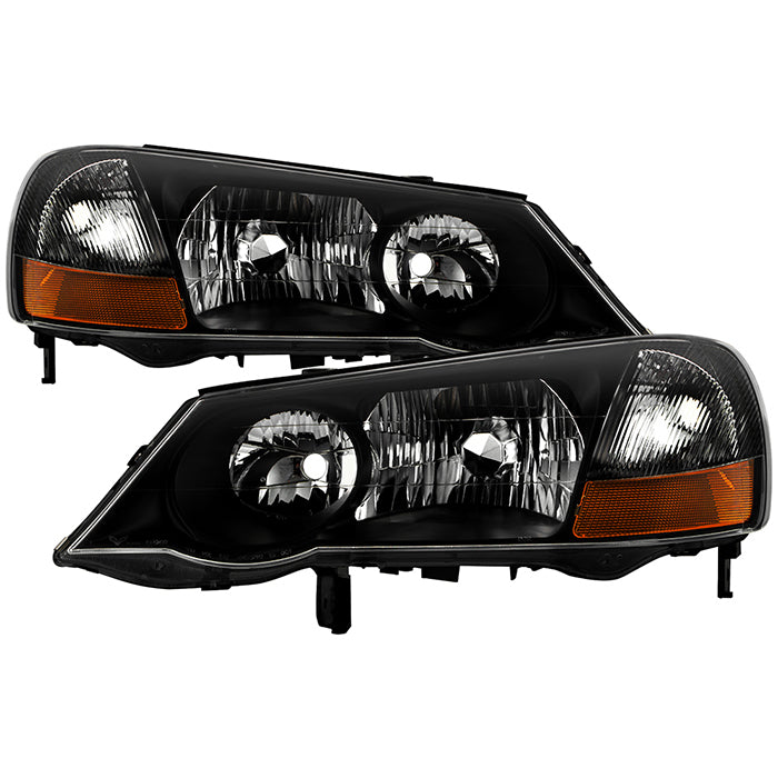 ( Akkon ) Acura TL 2002-2003 HID Model Only OEM Style headlights - Black