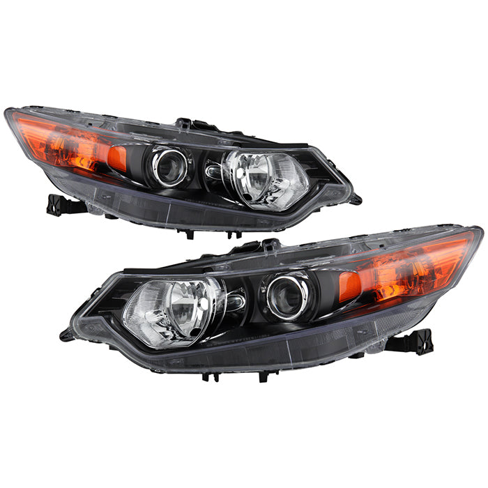 ( OE ) Acura TSX 09-13 HID Headlight - OE Black