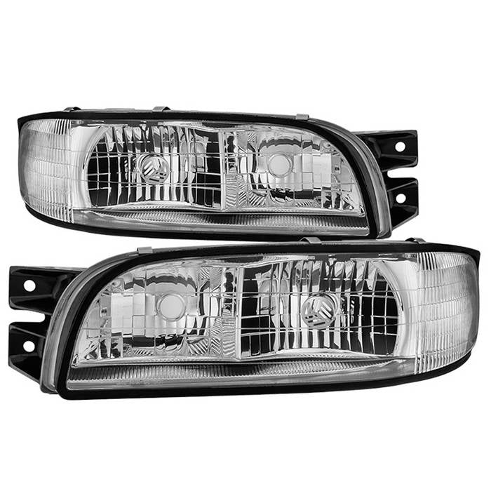 ( Akkon ) Buick LeSabre 1997-1999 OEM Style Headlights - Chrome