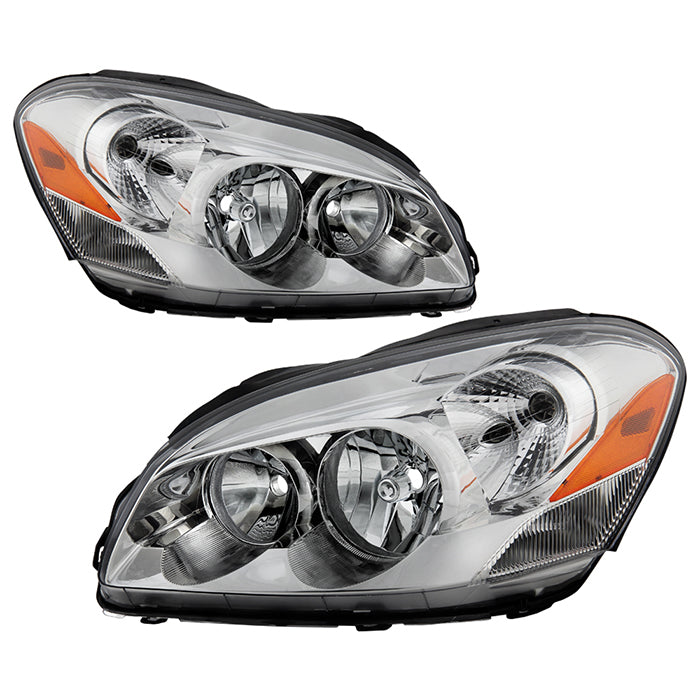 ( Akkon ) Buick Lucerne CXS CXL Super 2006-2011 ( Do not Fit CX Models ) OEM Style Headlight - Low Beam-9006(Not Included) ; High Beam-9005(Not Included) ; Signal-4157NAK(Included) - Left and Right