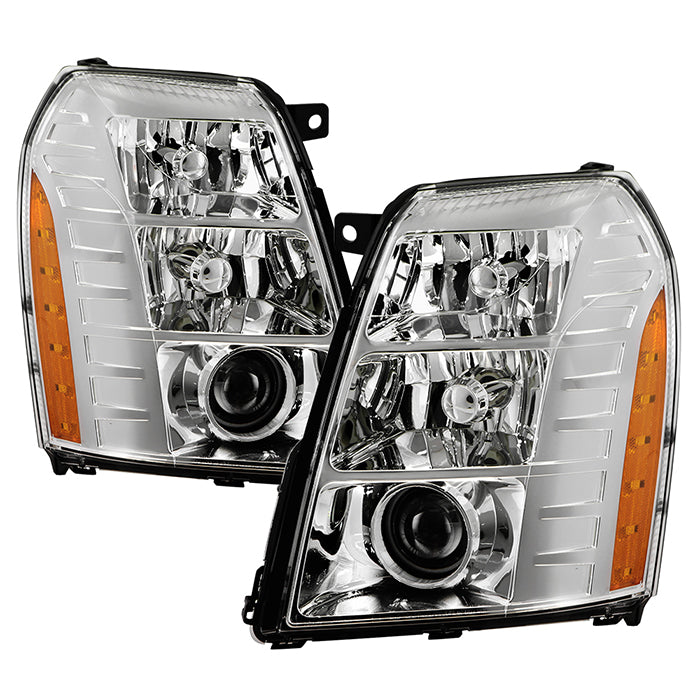 ( OE ) Cadillac Escalade & EVS 07-14 / Escalade EXT 07-13 HID Model only ( Do Not t Fit Halogen Models ) OEM Style Headlights - Chrome