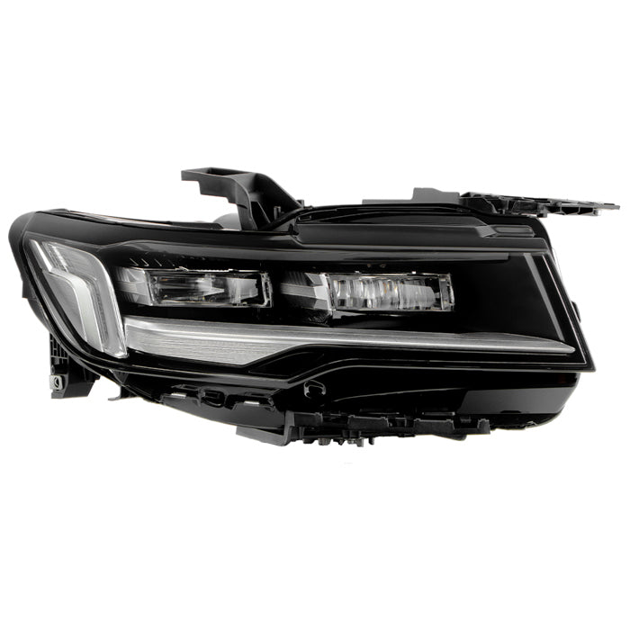 ( POE ) Cadillac Escalade 21-24 (Luxury / Preminum Luxury Platinum From 2020-08-08) Full LED Chrome Bezel Headlight - OE Right