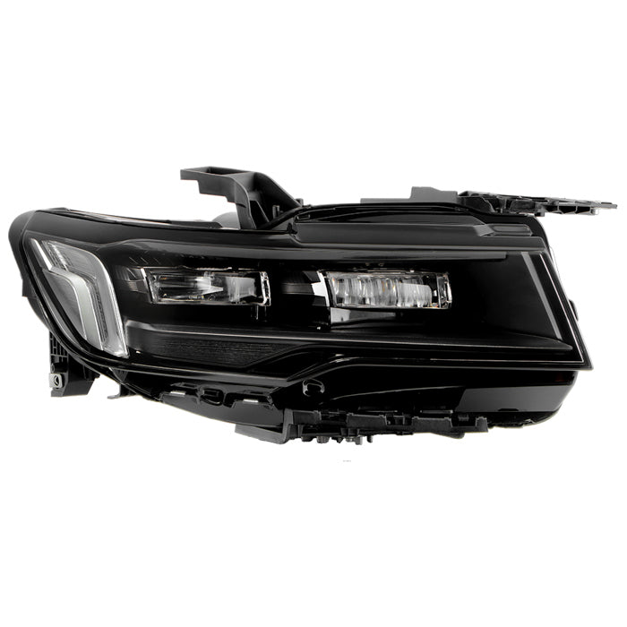 ( POE ) Cadillac Escalade 21-24 Sport / Sport Platinum From 2020-08-08) Full LED Dark Blue Bezel Headlight - OE Right