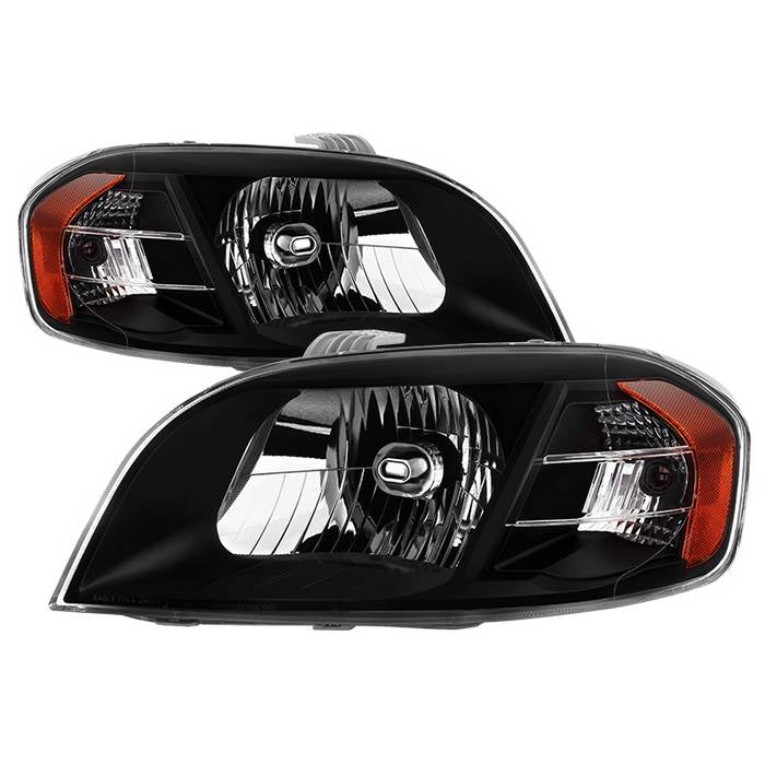 ( Akkon ) Chevy Aveo 07-11 Notchback Model Only ( Don‘t fit Hatchback Models ) / Pontiac G3 2009 Notchback Models / Pontiac Wave 07-09 Notchback Models OEM Style Headlights - Black