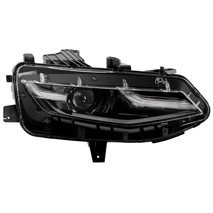 ( POE ) Chevy Camaro 19-24 1LT 2LT 3LT (Not Fit SS) Full LED Black Housing Headlight - OE Right