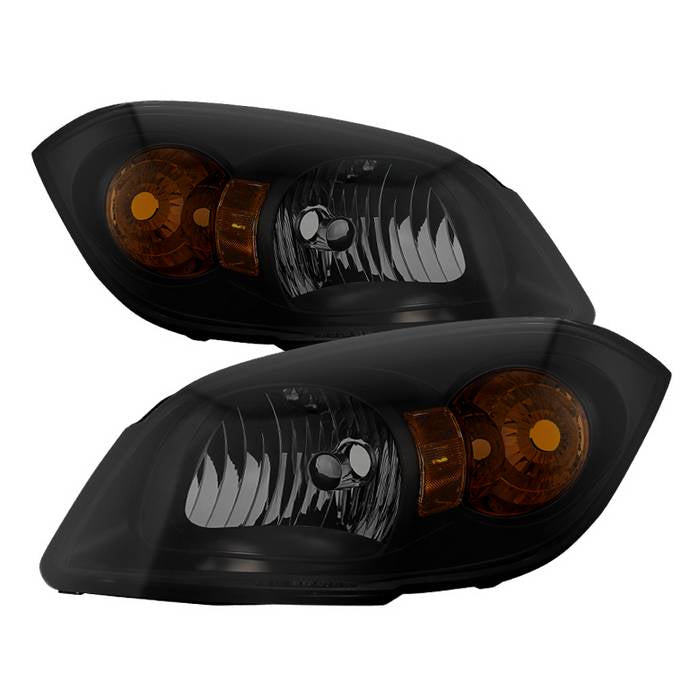 ( xTune ) Chevy Cobalt 05-10 / Pontiac G5 07-09 / Pontiac Pursuit 05-06 Crystal Headlights - Black Smoked