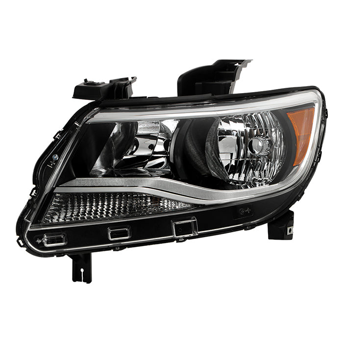 ( POE ) Chevy Colorado 2015-2021 Halogen Models Only ( Don‘t fit Xenon HID and Projector Models )  Driver Side Headlights - Low Beam-H11(Included) ; High Beam-9005(Included) ; Signal-7444NA(Not Included) - OEM Left