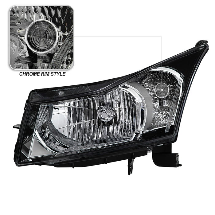 ( OE ) Chevy Cruze 11-15 Driver Side Halogen Headlight - OEM L