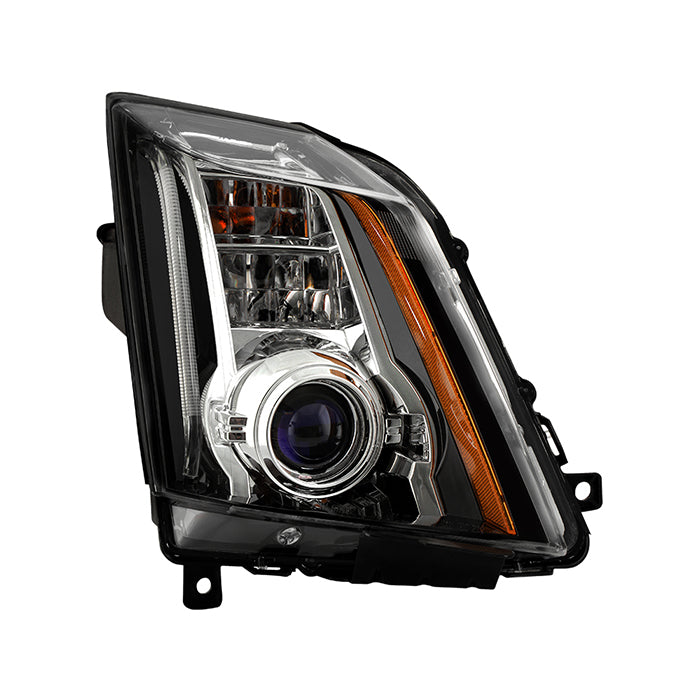 ( POE ) Cadillac CTS 08-14 Xenon HID w/AFS Projector Headlight - Low Beam-D3S(Not Included) ; High Beam-D1S(Not Included) ; Signal-PH24WY(Included) - OE Black Right