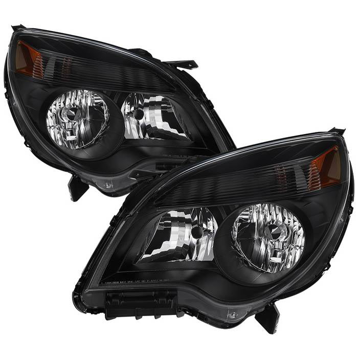( xTune ) 2010-2017 Chevy Equinox LS and LT models only ( don‘t fit LTZ Models ) OEM Style Headlights -Low Beam-H11(Included) ; High Beam-9005(Included) ; Signal-7444NA(Included) - Black