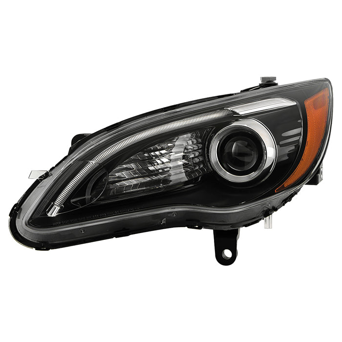 ( POE ) Chrysler 200 11-14 Halogen Headlight - OE Black Left CH2502275
