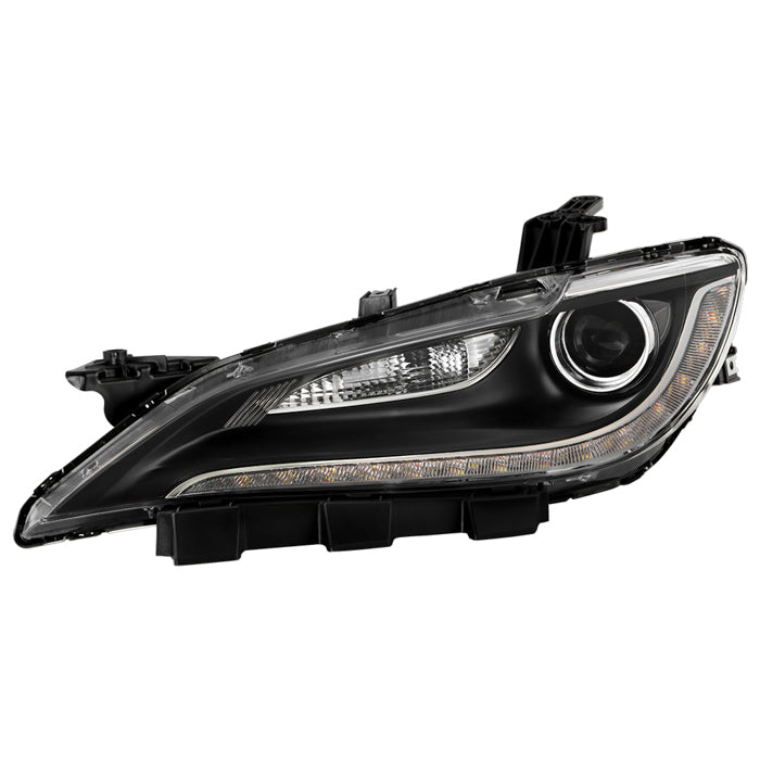 ( POE ) Chrysler 200 15-17 HID w/ LED DRL Chrome Trim Headlight - OE Left
