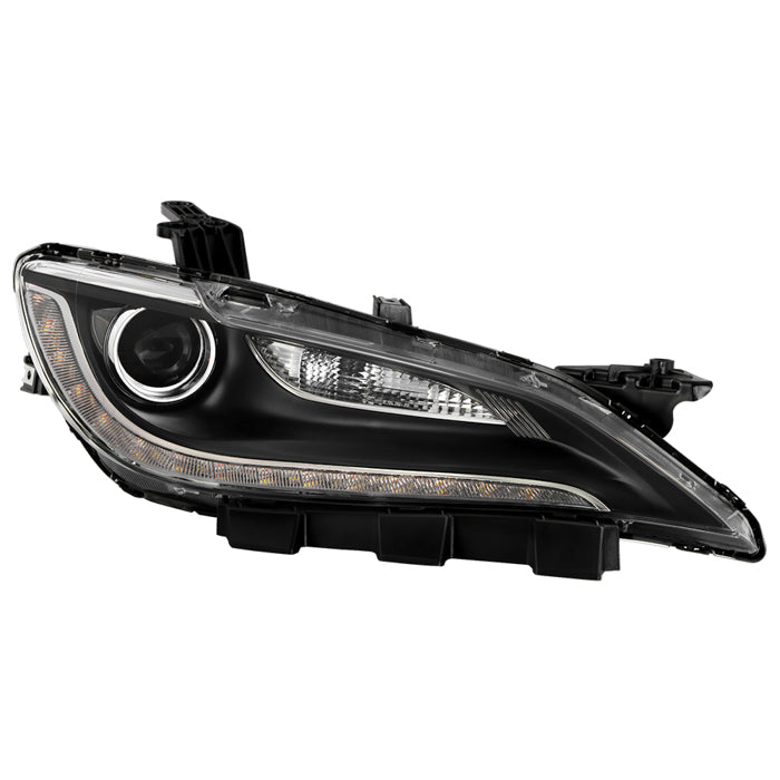 ( POE ) Chrysler 200 15-17 HID w/ LED DRL Chrome Trim Headlight - OE Right