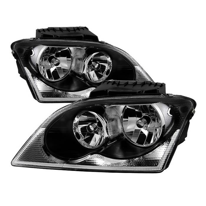 ( Akkon ) Chrysler Pacifica 04-06 Halogen OEM Style headlights - Black