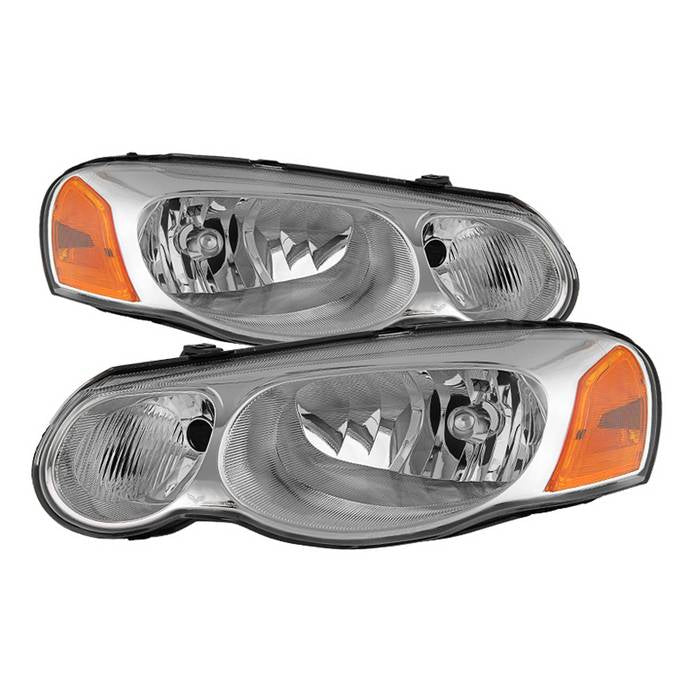 ( Akkon ) Chrysler Sebring Convertible & Sedan 04-06 ( Does not fit 2 door ) OEM Style Headlights - Chrome