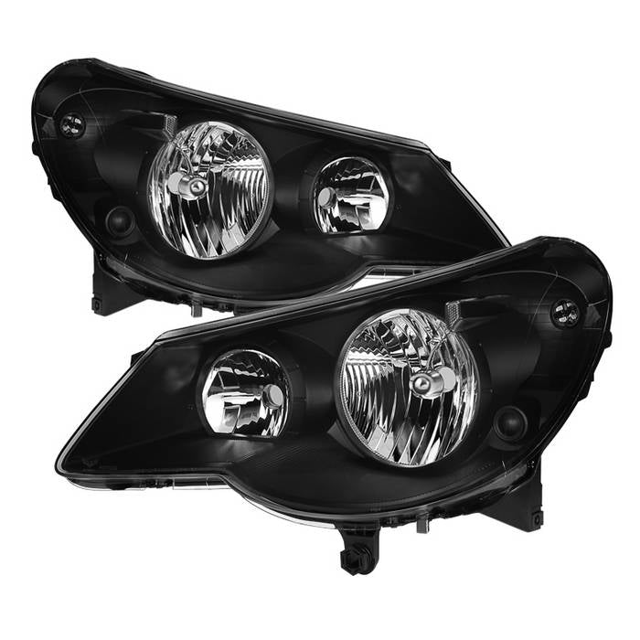 ( Akkon ) Chrysler Sebring 07-10 OEM Style Headlights - Black