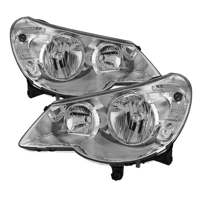 ( Akkon ) Chrysler Sebring 07-10 OEM Style Headlights - Chrome