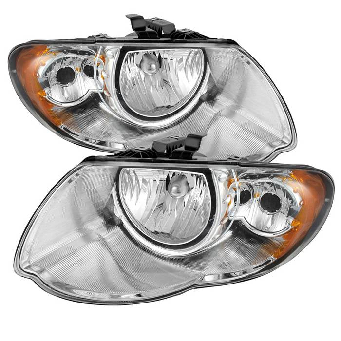 ( Akkon ) Chrysler Town & Country 05-07 (with Long Wheel Base Models) Crystal Headlights - Chrome