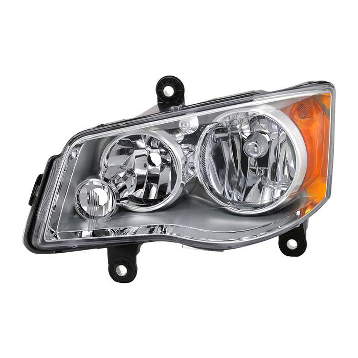 ( OE ) Dodge Grand Caravan 11-17 / Chrysler Town & Country 08-16 ( Don‘t fit 09-10 Models with Automatic Dimming Headlights ) Driver Side Headlights -OEM Left