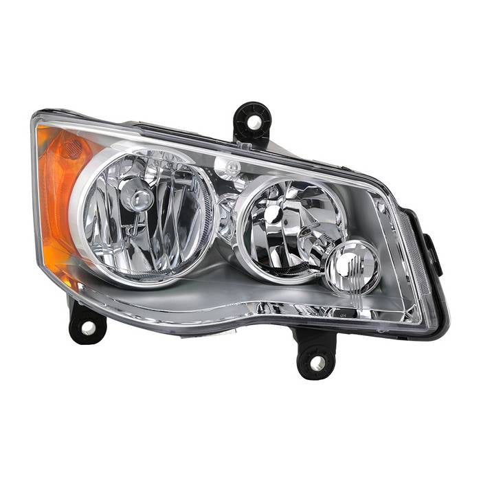 ( OE ) Dodge Grand Caravan 11-17 / Chrysler Town & Country 08-16 ( Don‘t fit 09-10 Models with Automatic Dimming Headlights ) Passenger Side Headlight -OEM Right