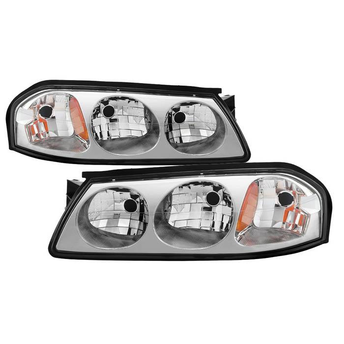 ( OE ) Chevrolet Impala 00-04 OEM Headlamps - Chrome