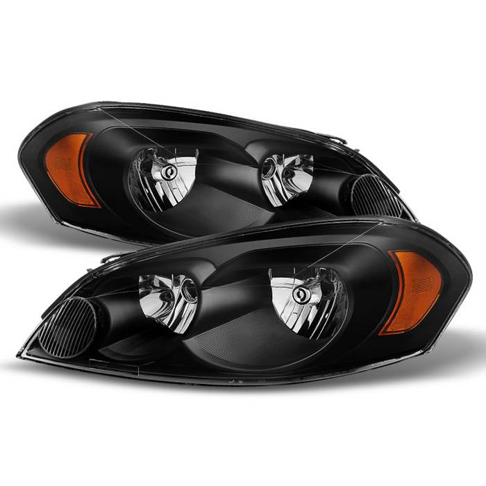 ( xTune ) Chevy Impala 06-13 Monte Carlo 06-07 Crystal Headlights - Black