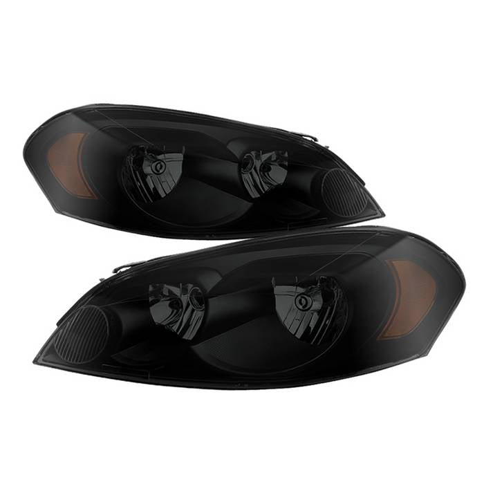 ( xTune ) Chevy Impala 06-13 Monte Carlo 06-07 Crystal Headlights - Black Smoked