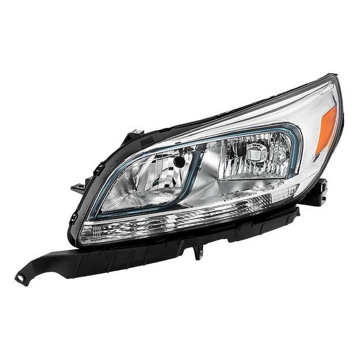 ( OE ) Chevy Malibu 13-15 LS  2016 Limited LS Drive Side Headlights (Not Fit LT  LTZ Model) - Low Beam-H7(Not Included) ; High Beam-H7(Not Included) ; Signal-WY21W(Included) - OE Left