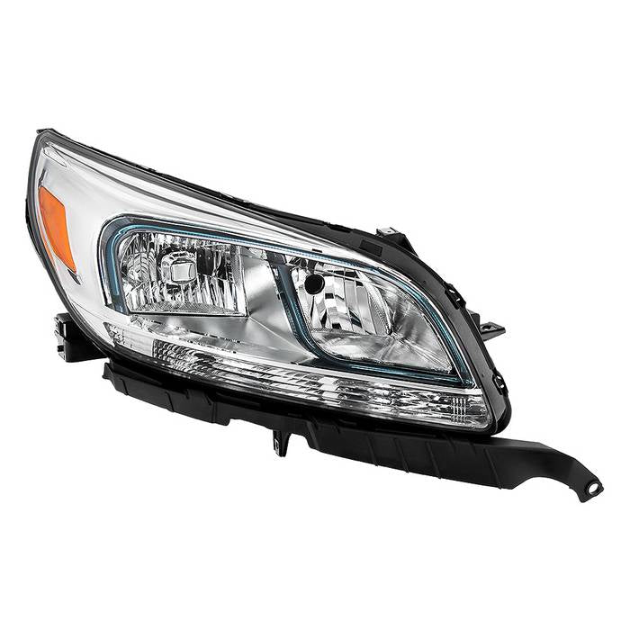 ( OE ) Chevy Malibu 13-15 LS  2016 Limited LS Passenger Side Headlights (Not Fit LT  LTZ Model) - Low Beam-H7(Not Included) ; High Beam-H7(Not Included) ; Signal-WY21W(Included) - OE Right