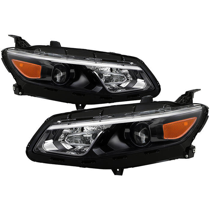 ( POE ) Chevy Malibu 16-18 Halogen Headlights - Low Beam-HB3(Not Included) ; High Beam-HB3(Not Included) ; Signal-WY21W(Included) - OE SET
