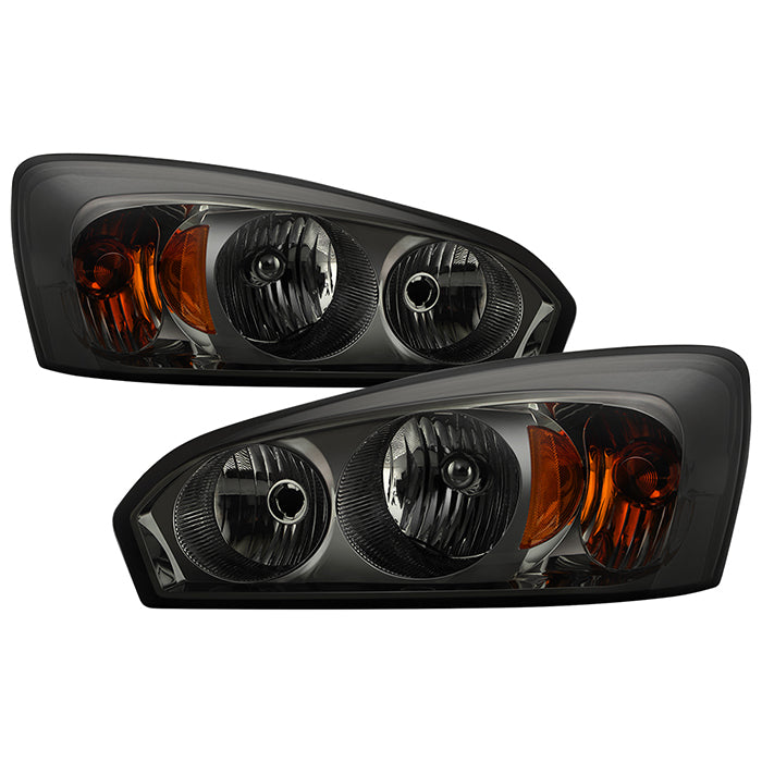 ( xTune ) Chevy Malibu 04-08 Crystal Headlights - Low Beam-H11(Not Included) ; High Beam-H9(Not Included) ; Signal-3157(Not Included) - Smoked