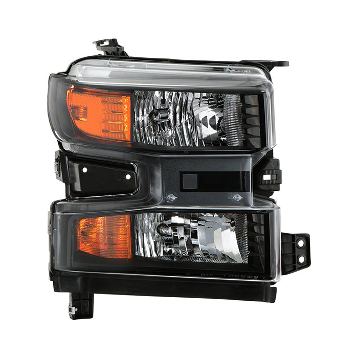 ( POE ) Chevy Silverado 1500 19-20 Halogen Headlight - Lo Beam included - H11  Hi Beam included- 9005 - OE Right