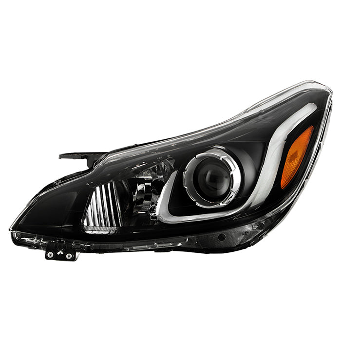 ( POE ) Chevy Spark LS/LT 19-21 (Fit OE w/Bumper Parking Lamp) Halogen Projector Headlight - Low Beam-H7(Not Included) ; High Beam-H1(Not Included) - OE Left
