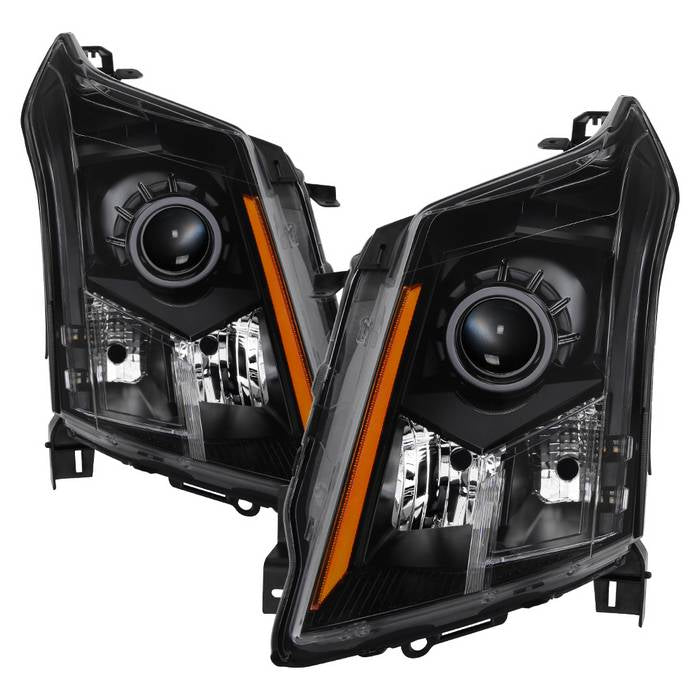 ( xTune ) Cadillac SRX 10-14 OE Style Halogen Headlights - Black