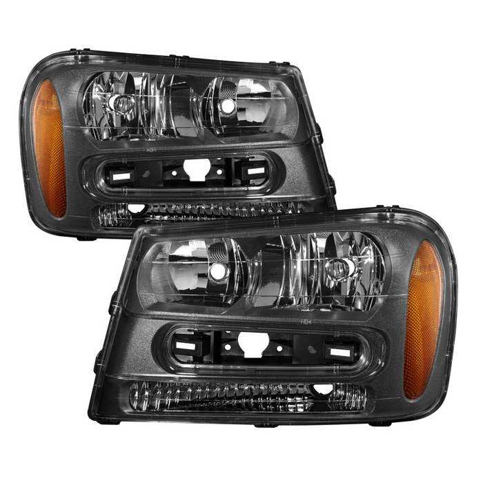 ( xTune ) Chevy Trailblazer 02-09 Crystal Headlights - OEM