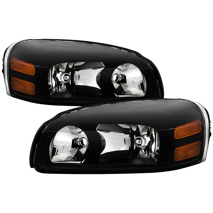 ( Akkon ) Chevy Uplander 05-09/Pontiac Montana SV6 05-09/Buick Terraza 05-07/Saturn Relay Headlights -Black